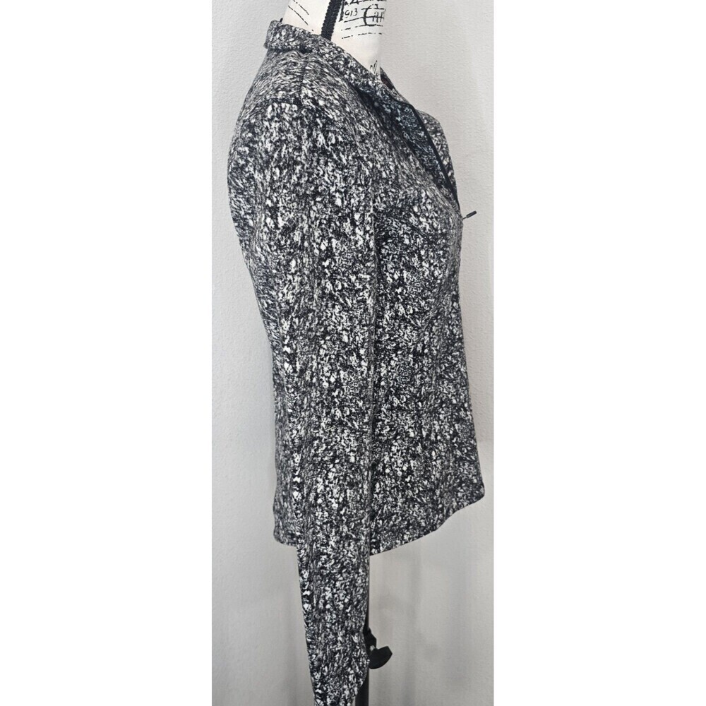 Spyder Fleece Marbled Print 1/4 Zip Sz M Zip Pocket Thumb Holes Soft Pocket EUC - Picture 8 of 16